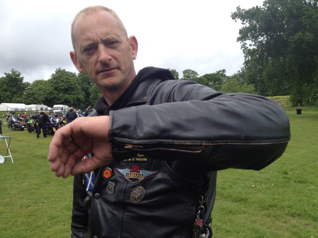 Came off the bike broke my big toe but the jacket saved me only minor scratches on the jacket. Phillip Wright , Jersey