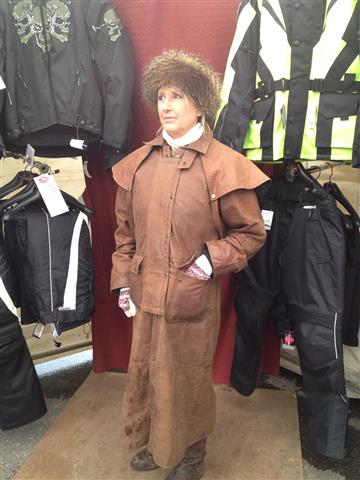 Cape outlet duster coat