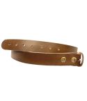 LEATHER BELT BROWN 