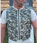 BLACK WHITE CAMO (SHORTBACK) WHITE PIPING EURO CUT (4 WEEKS DELIVERY)