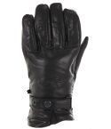 LEATHER BIKER CRUISER USA BLACK GLOVES