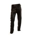 BIKERS LEATHER LACE HIDE JEANS  (LONG LEG) 