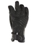 LEATHER BIKER RETRO PADDED GLOVES