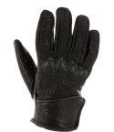 LEATHER BIKER RETRO SHORT GLOVES