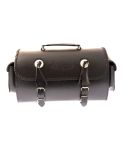 LEATHER BIKER PANNIER TOP ROLL