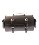 LEATHER BIKER PANNIER TOP ROLL 