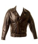 VINTAGE ANTIQUE LEATHER BRANDO BIKER JACKET