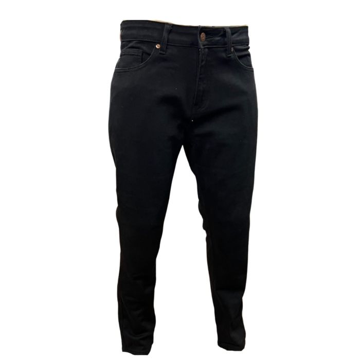 Black jeans short leg discount