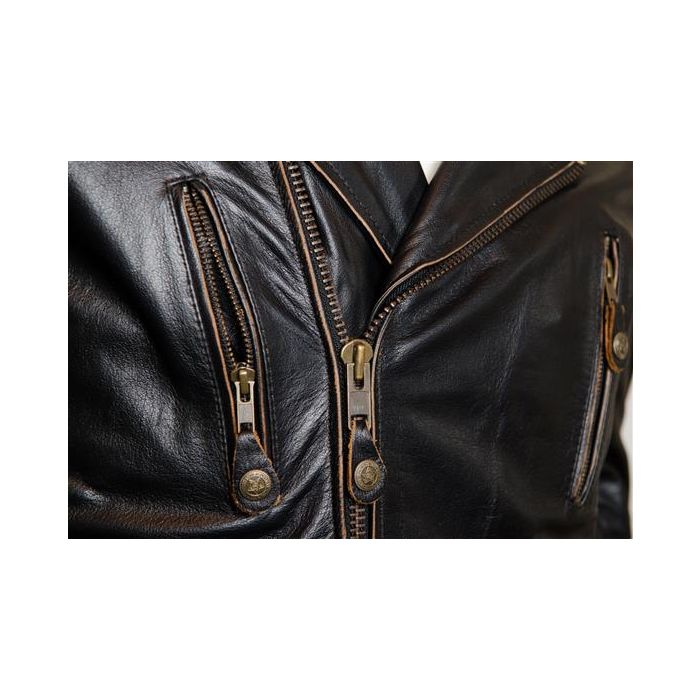 vintage レザージャケット　hooked vintage TORO 80s hookedvintage レザージャケット - メルカリ