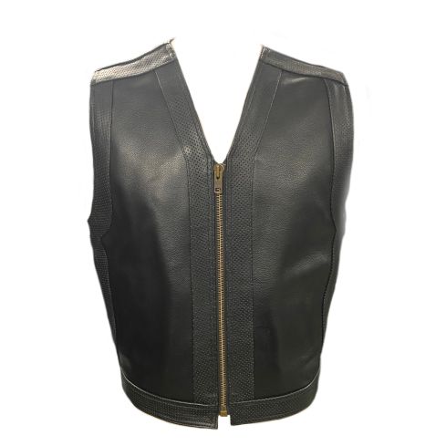 BAD BOY LEATHER CUT OFF  (DELIVERY 3/4 WEEKS)