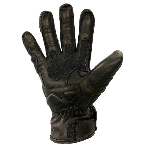 LEATHER BIKER BULL FIGHTER GLOVES