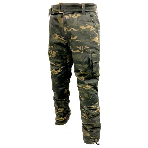 BIKERS CAMO CARGO PANTS (SHORT LEG) 