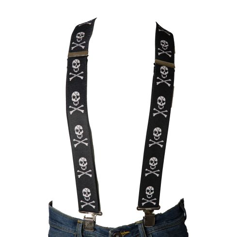 BIKER CROSSBOW SKULL BRACES