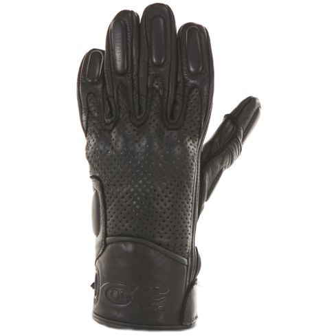 LEATHER BIKER RETRO LONG GLOVES