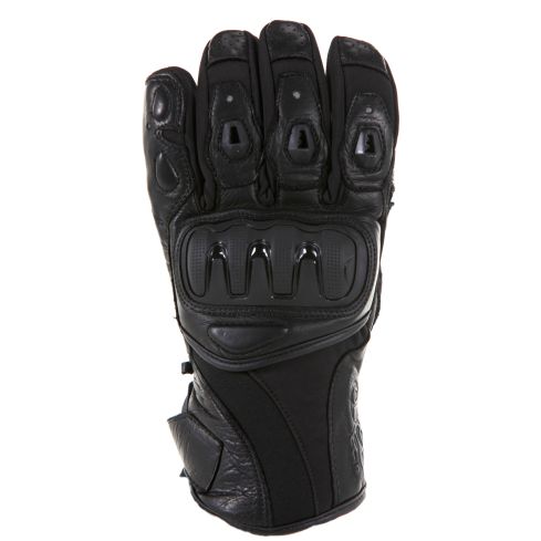 LEATHER BIKER WATERPROOF GLOVES